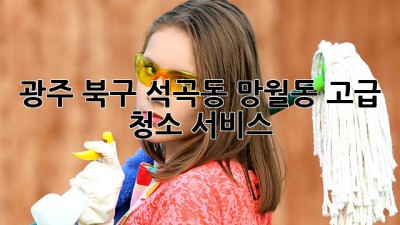 광주 북구 석곡동 망월동 고급 청소 서비스
